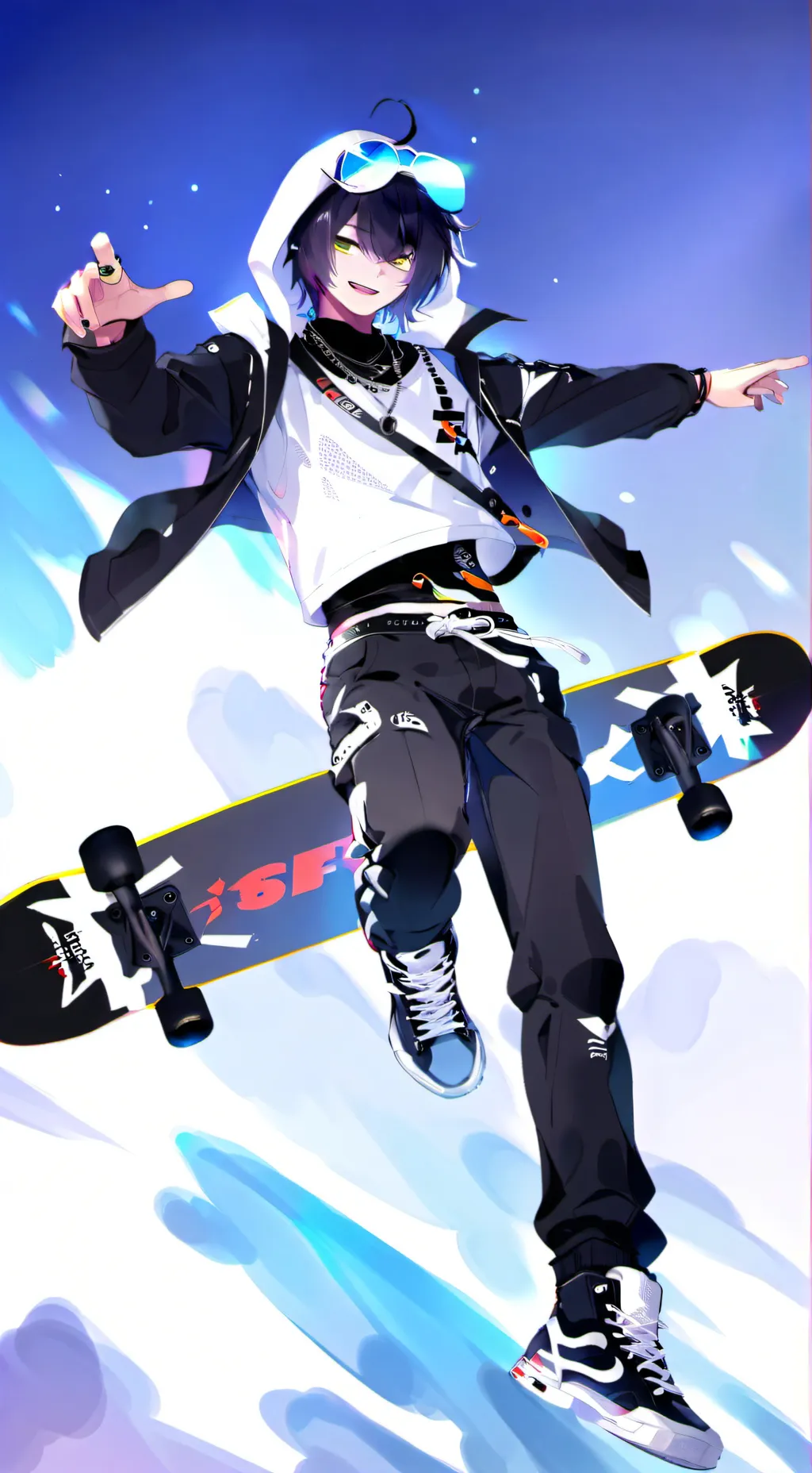 ai character: Parker background
