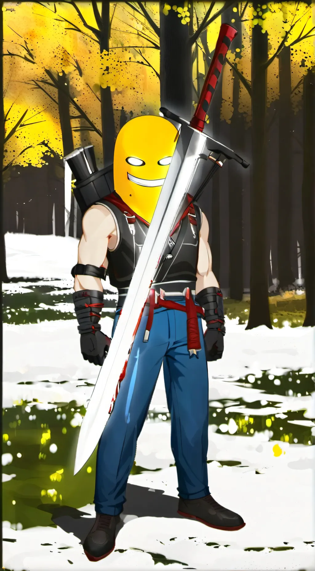 ai character: john doe background