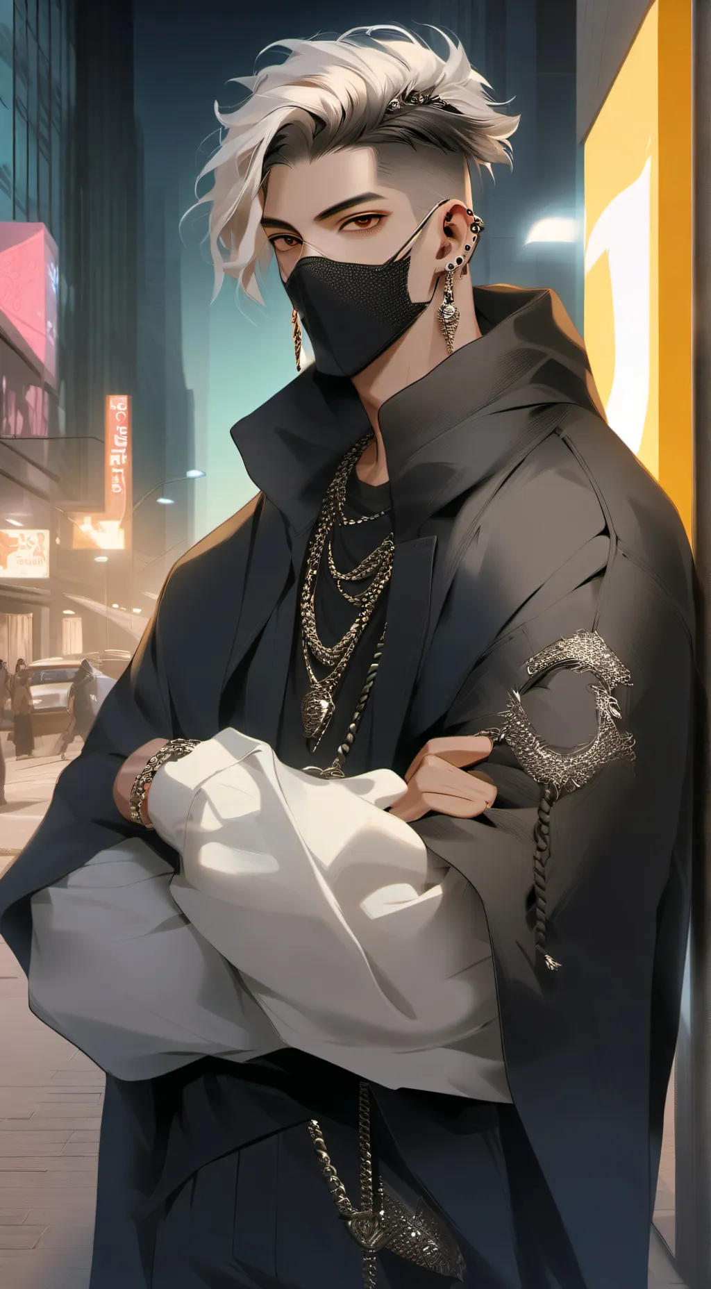 ai character: Jonathan  background