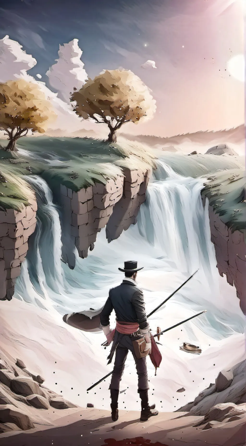 ai character: Dandys world pickm background