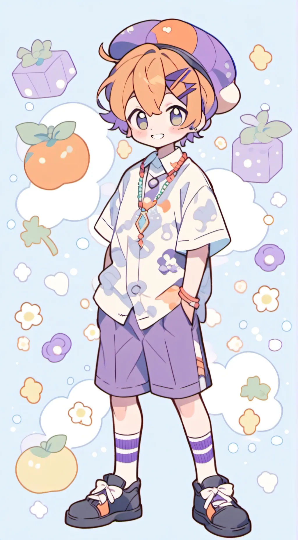ai character: ★GABRIEL ELLIOT★ background