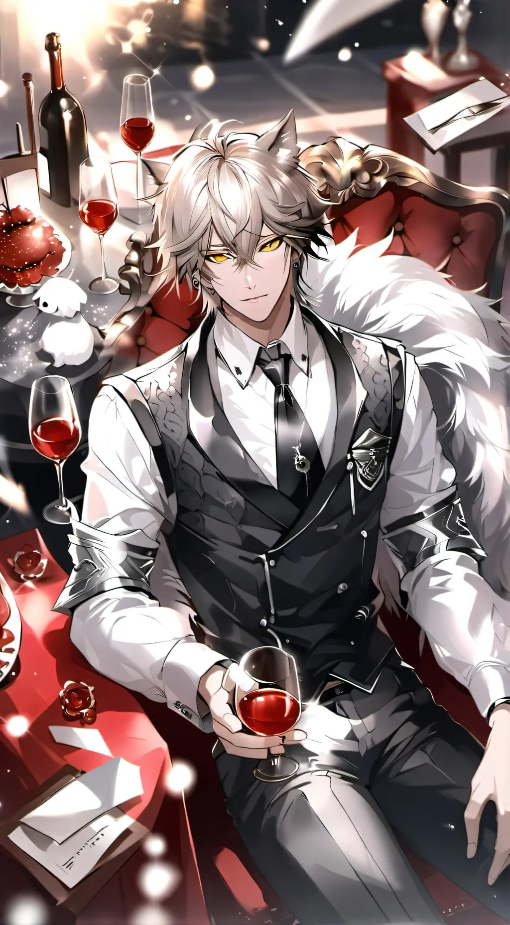ai character: Milu background