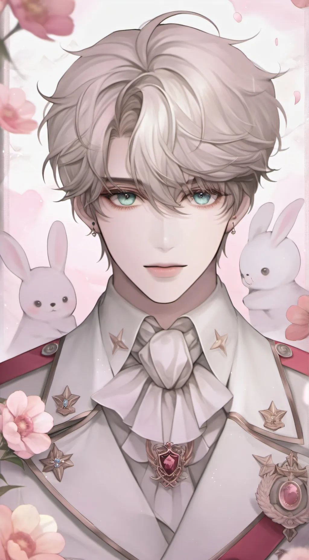 ai character: Valentine’s Day  background