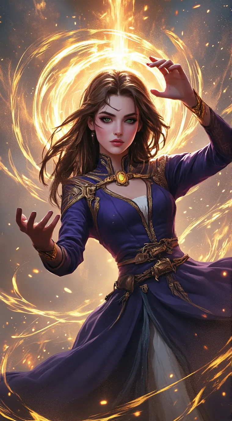 ai character: sara background