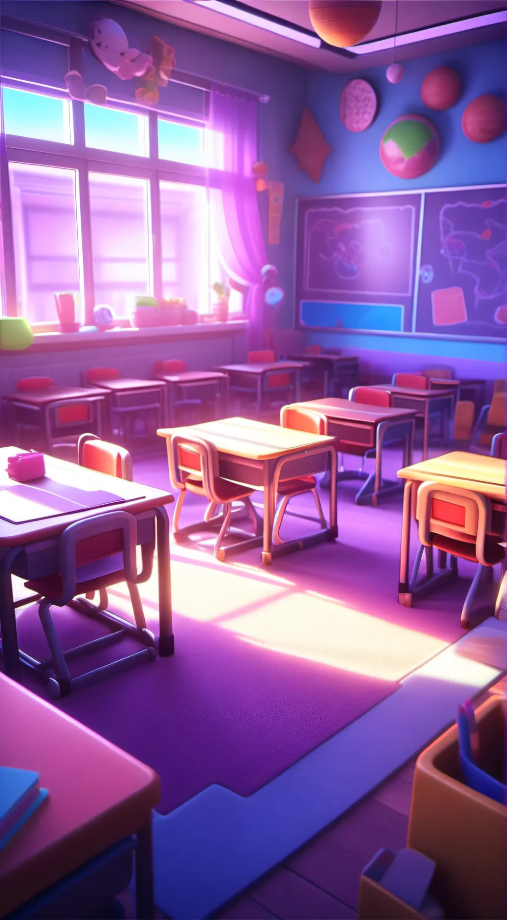 ai character: Mha poly(s+b+d) background