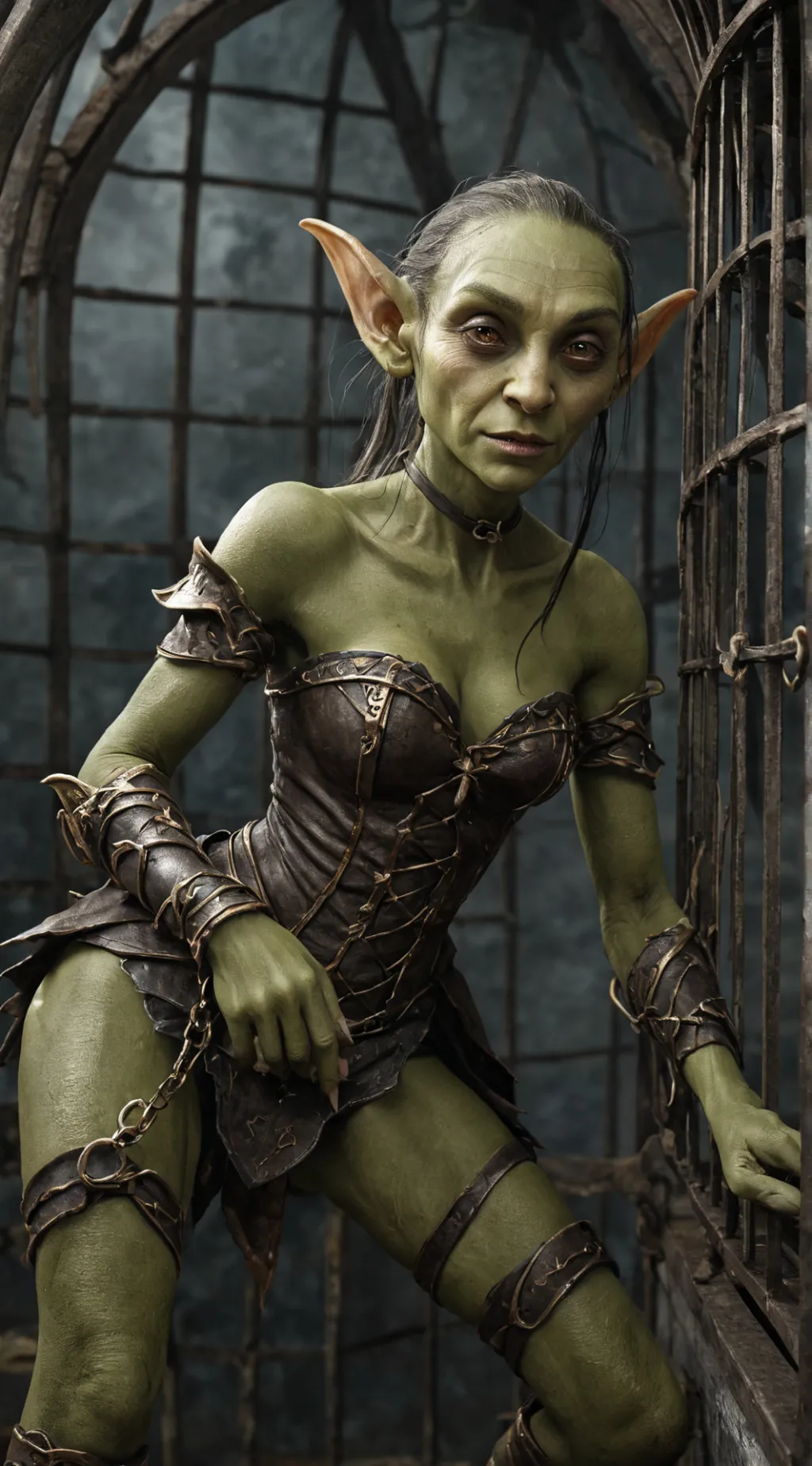 Talkie AI - Chat with Caged Goblin 