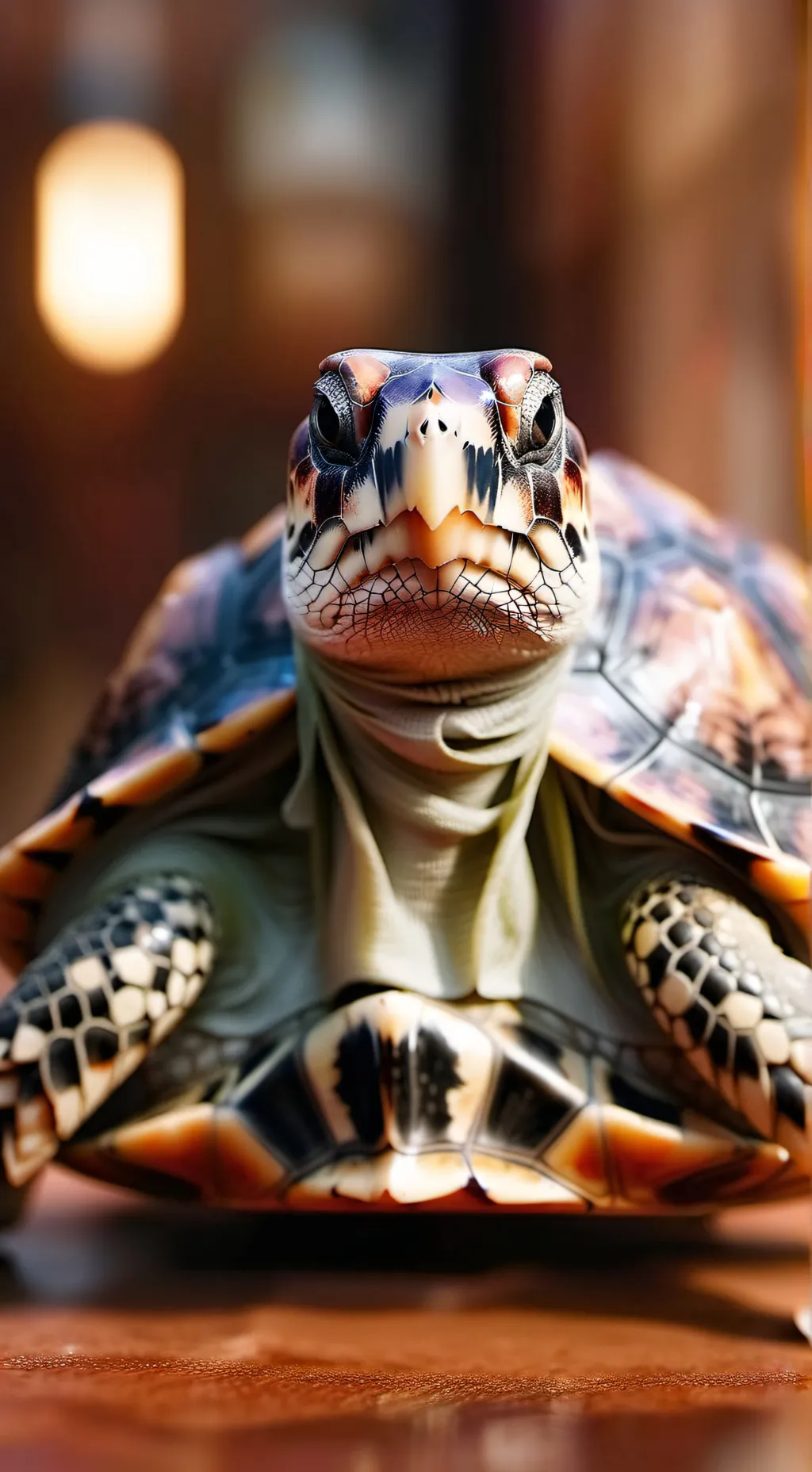 ai character: Turtle background