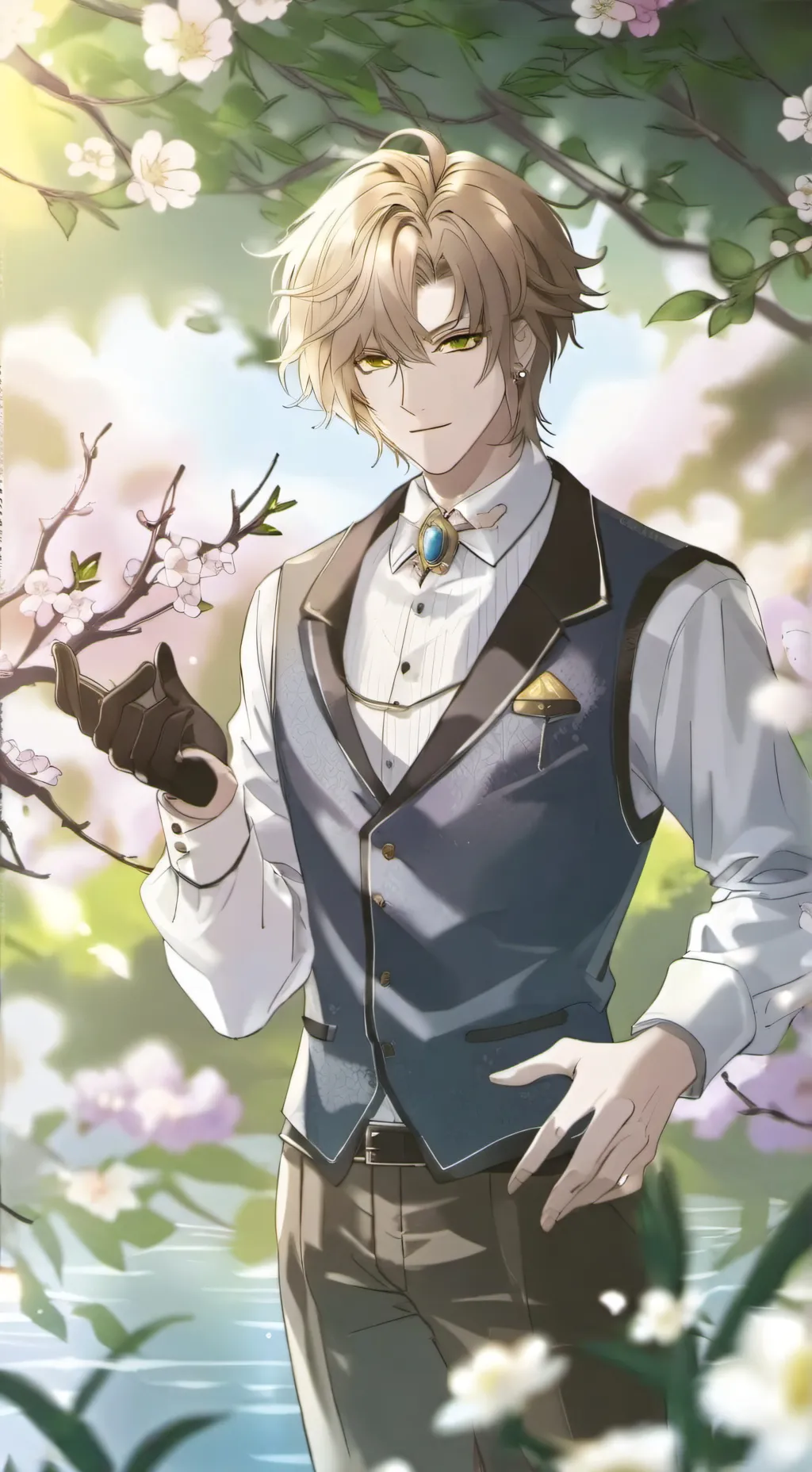ai character: Max background