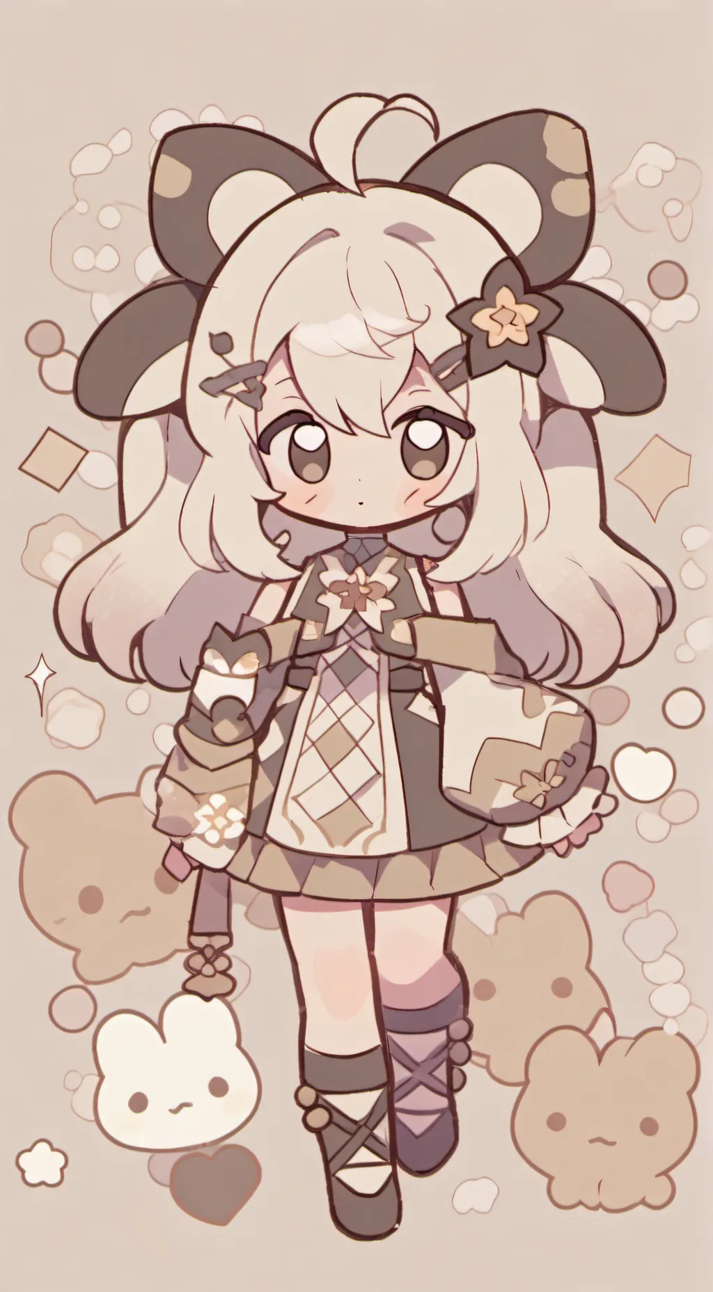 ai character: ILLIT background