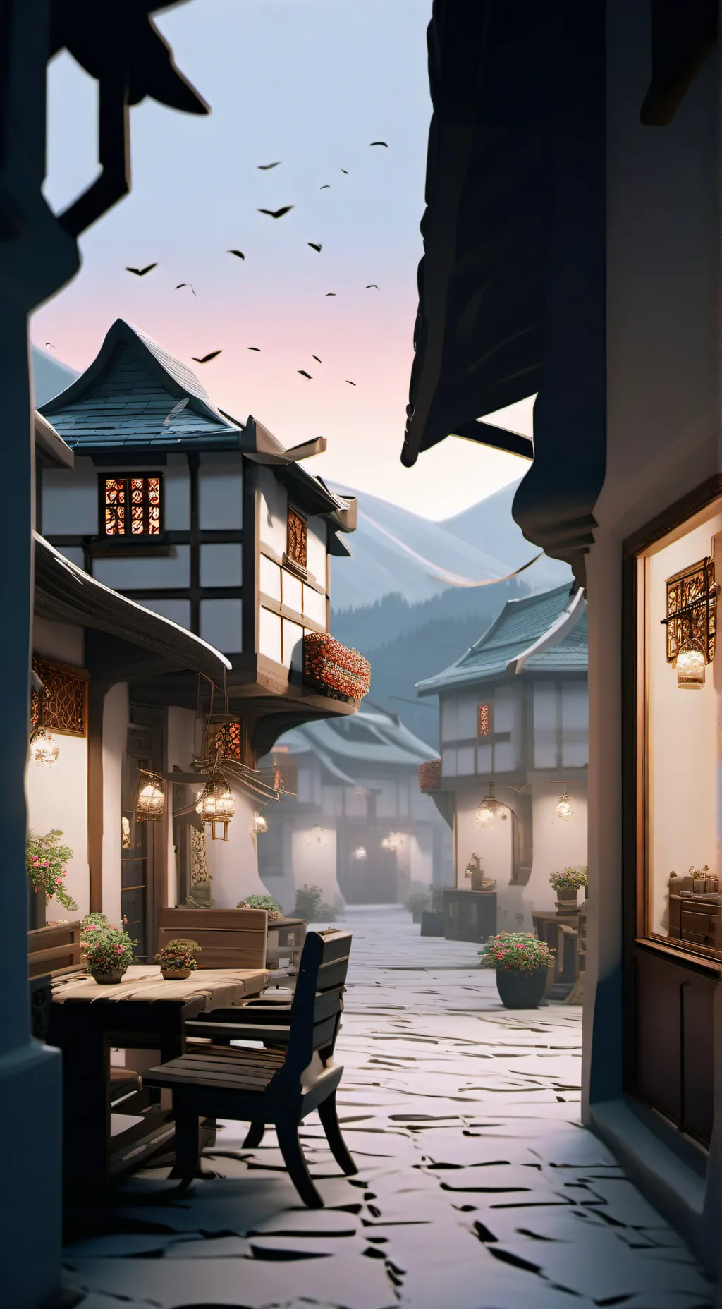 ai character: Fantasy rpg background
