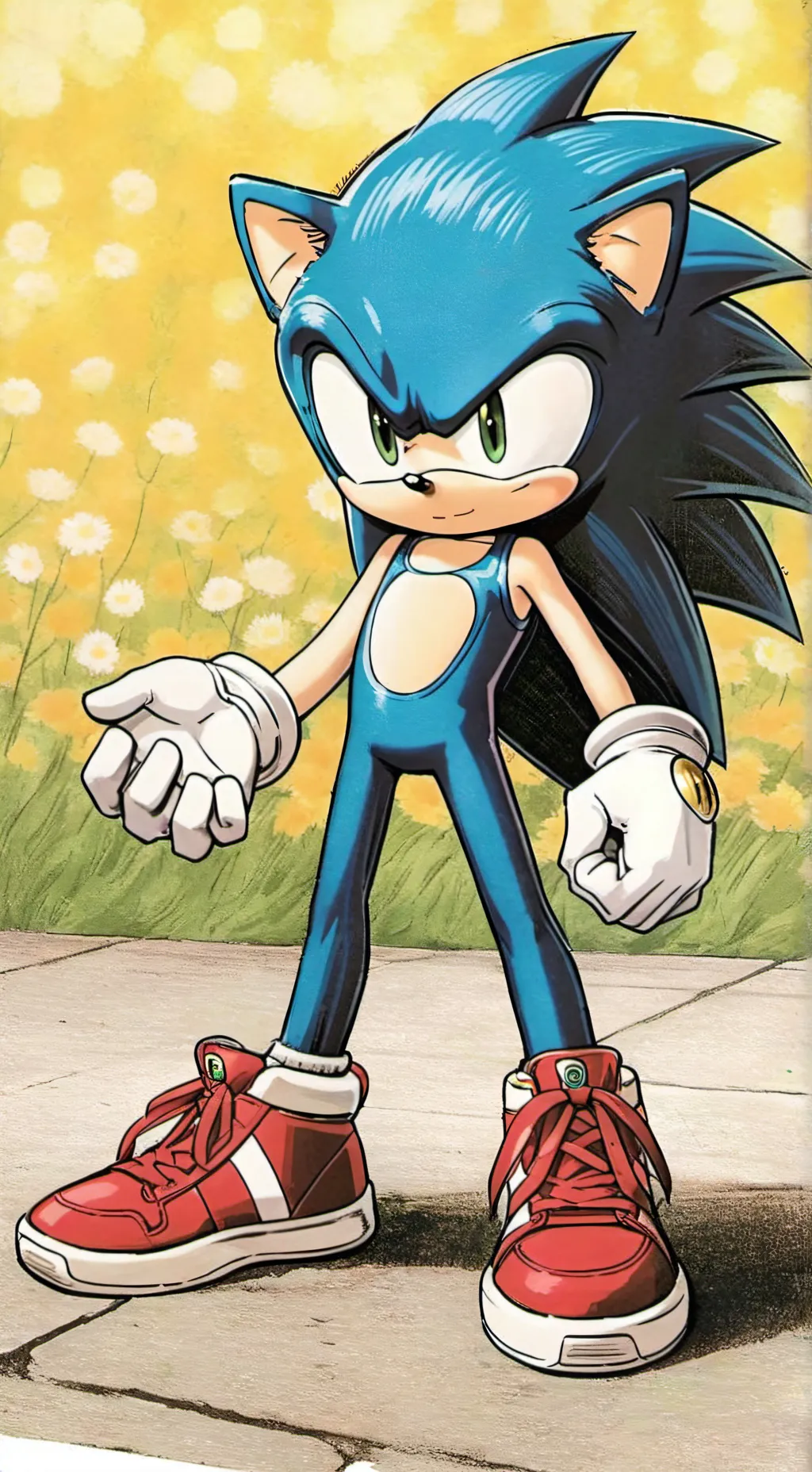 ai character: Sonic rp (Pick me) background