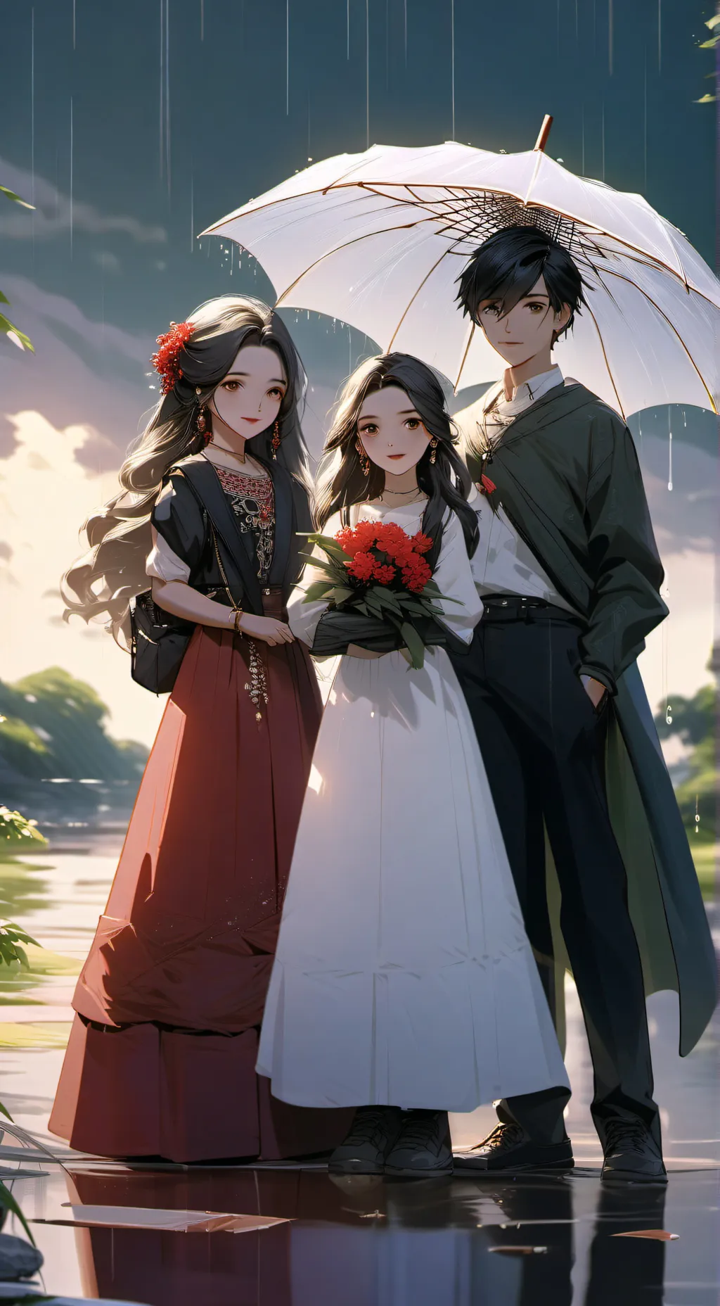 ai character: Eric,Sylviaandjess background