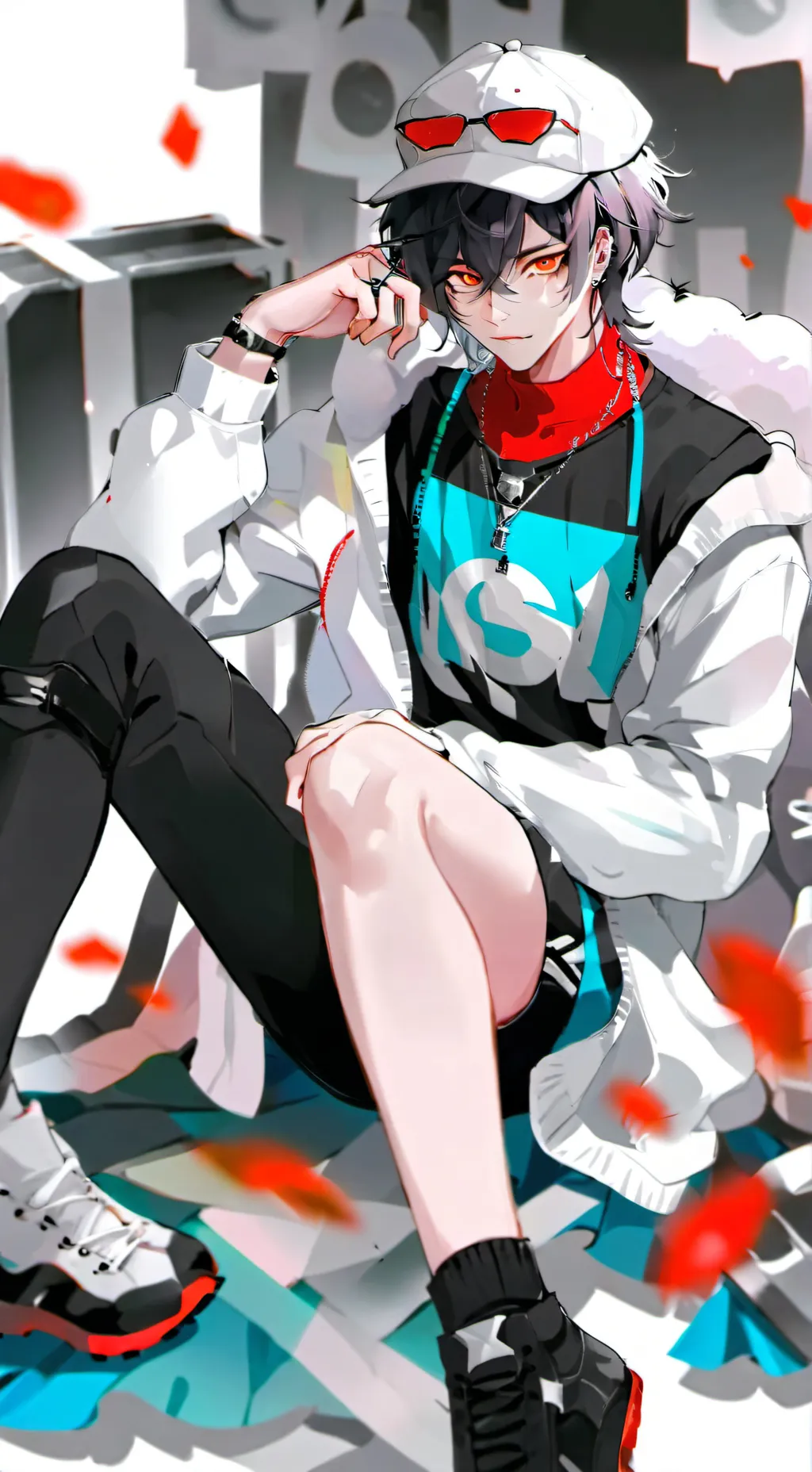 ai character: 🥀🥶quirin🥶🥀 background