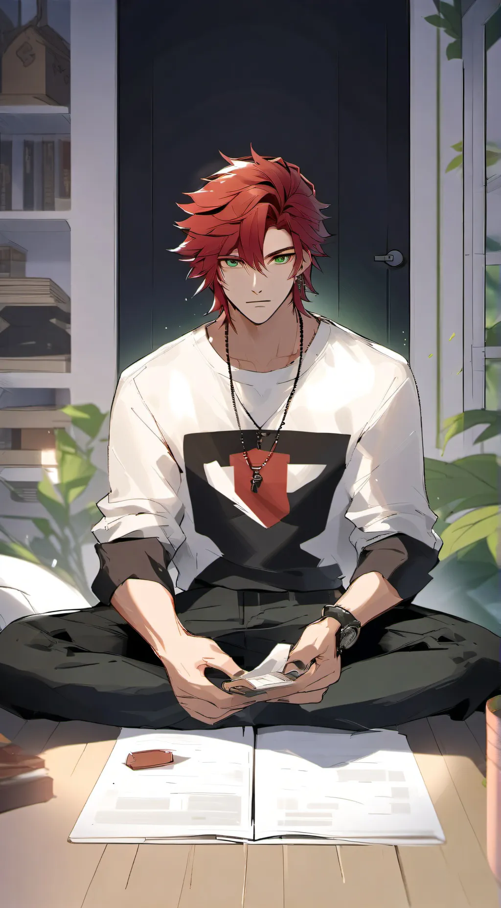 ai character: Kyle Founders background