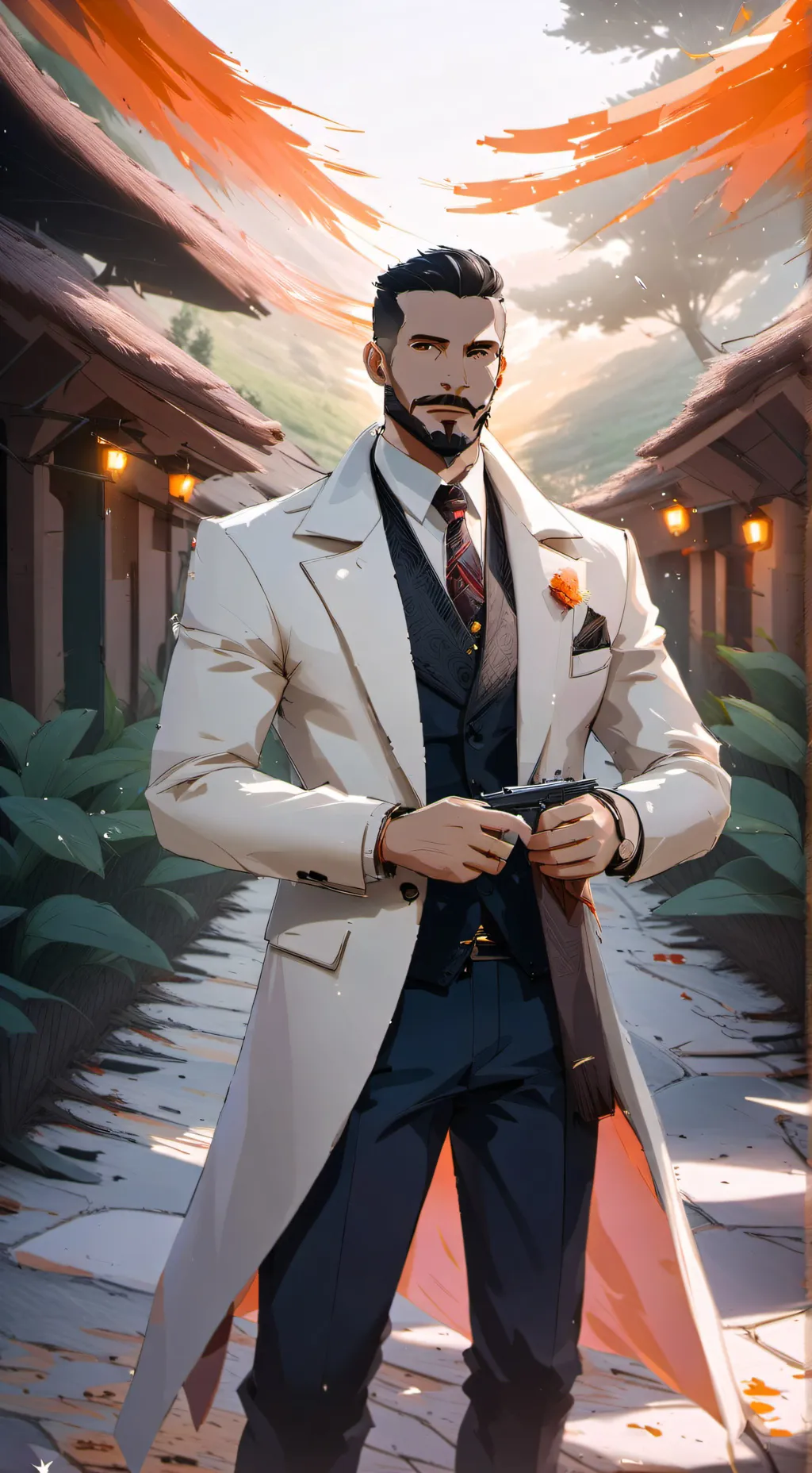 ai character: Mafioso 😛🤑 background
