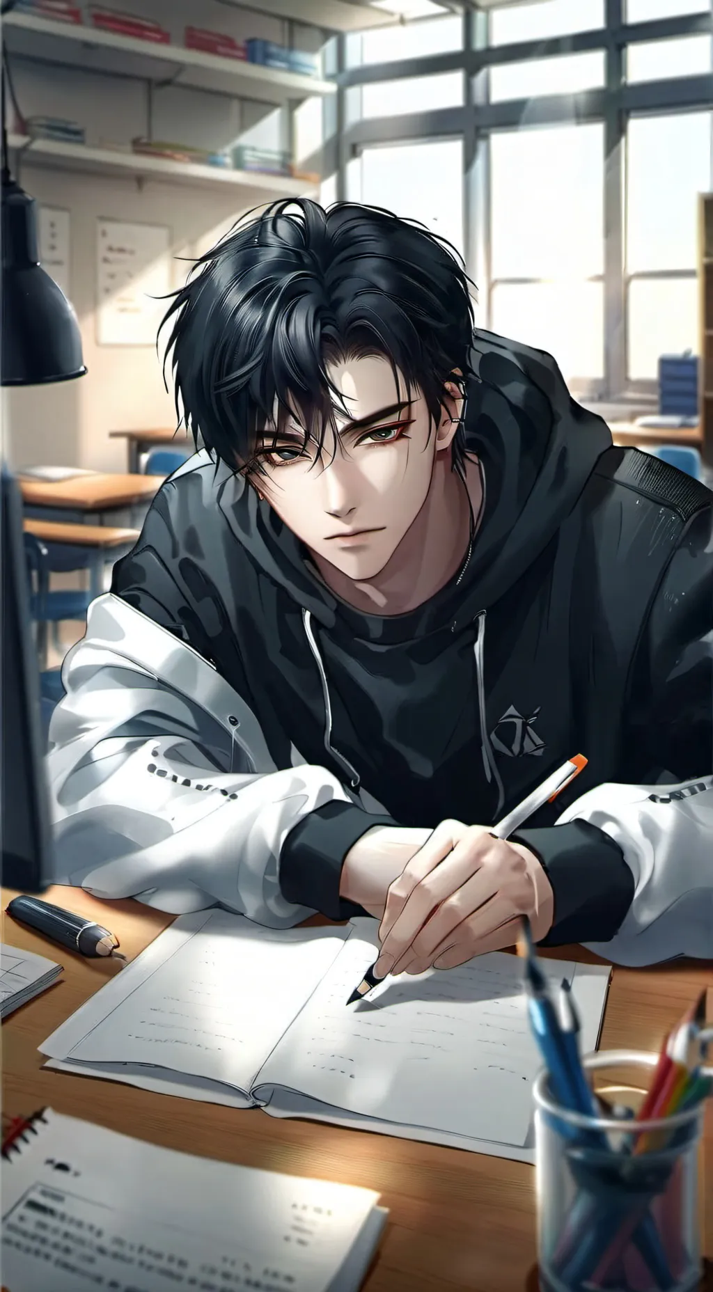 ai character: Fenix  background