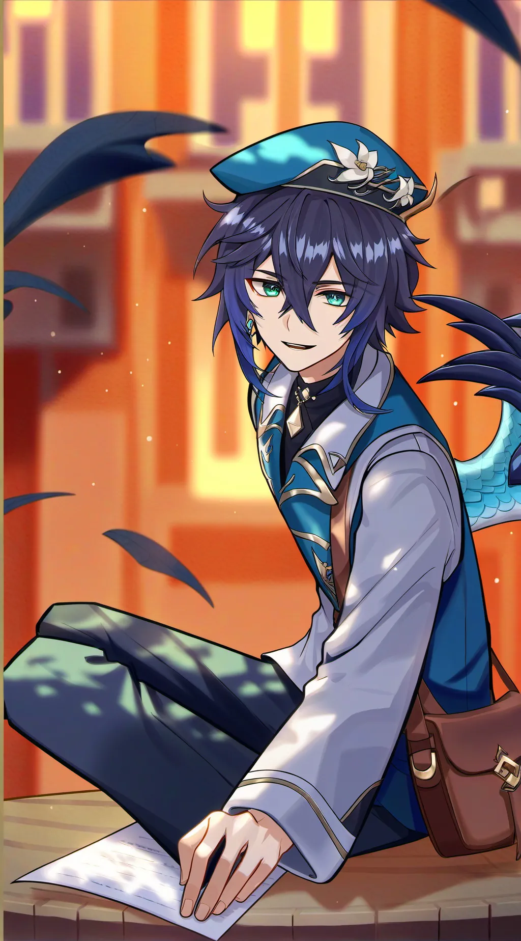 ai character: Ororon  background