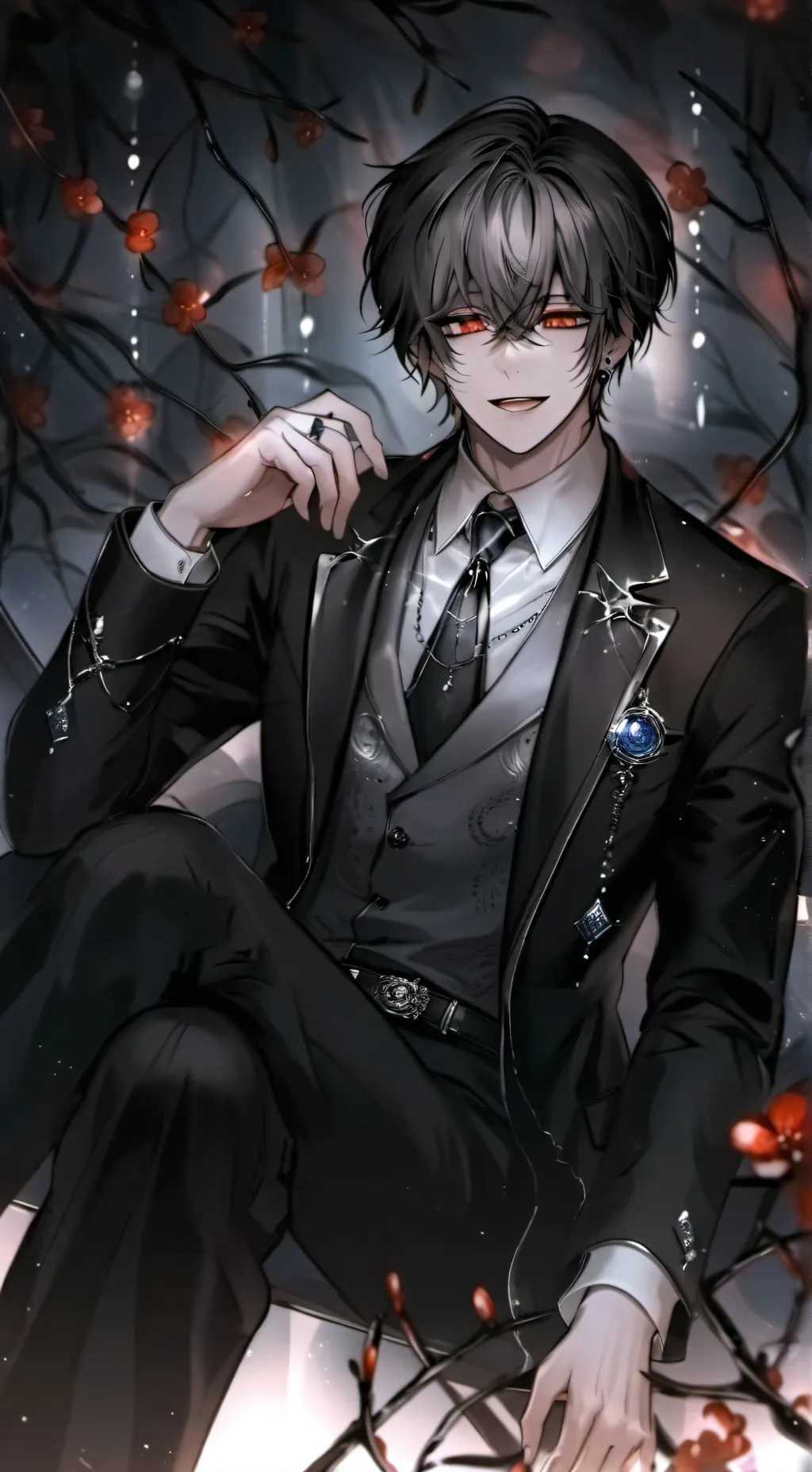ai character: 🥶🥀kai🥀🥶 background