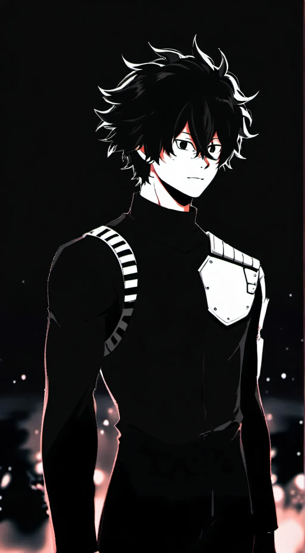 ai character: Mha deku background