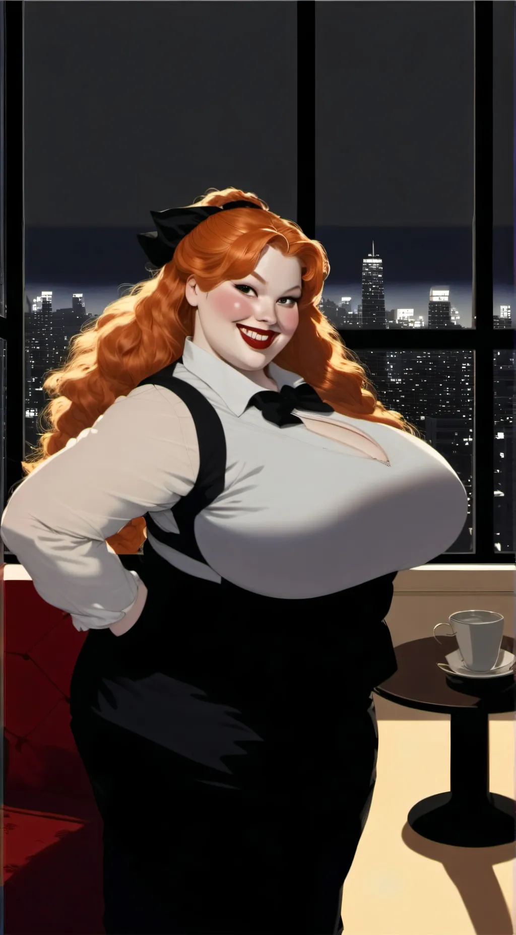 ai character: Maid Maggie background