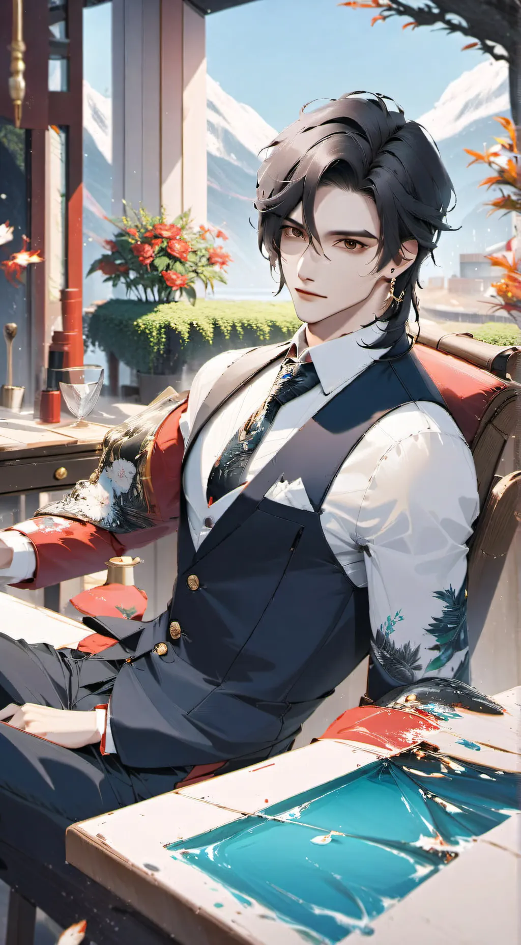 ai character: Gabriel Fernandez  background