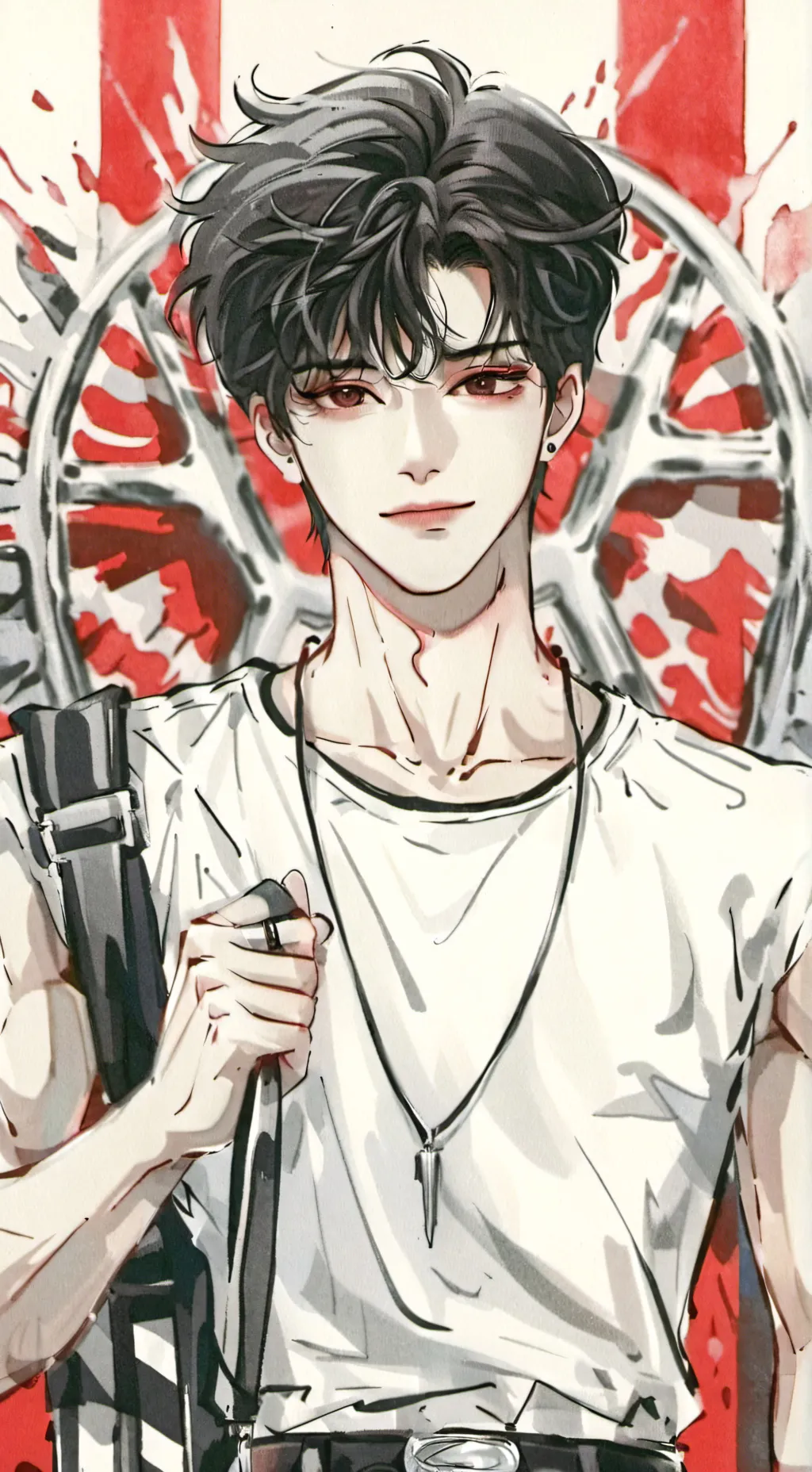 ai character: matias  background