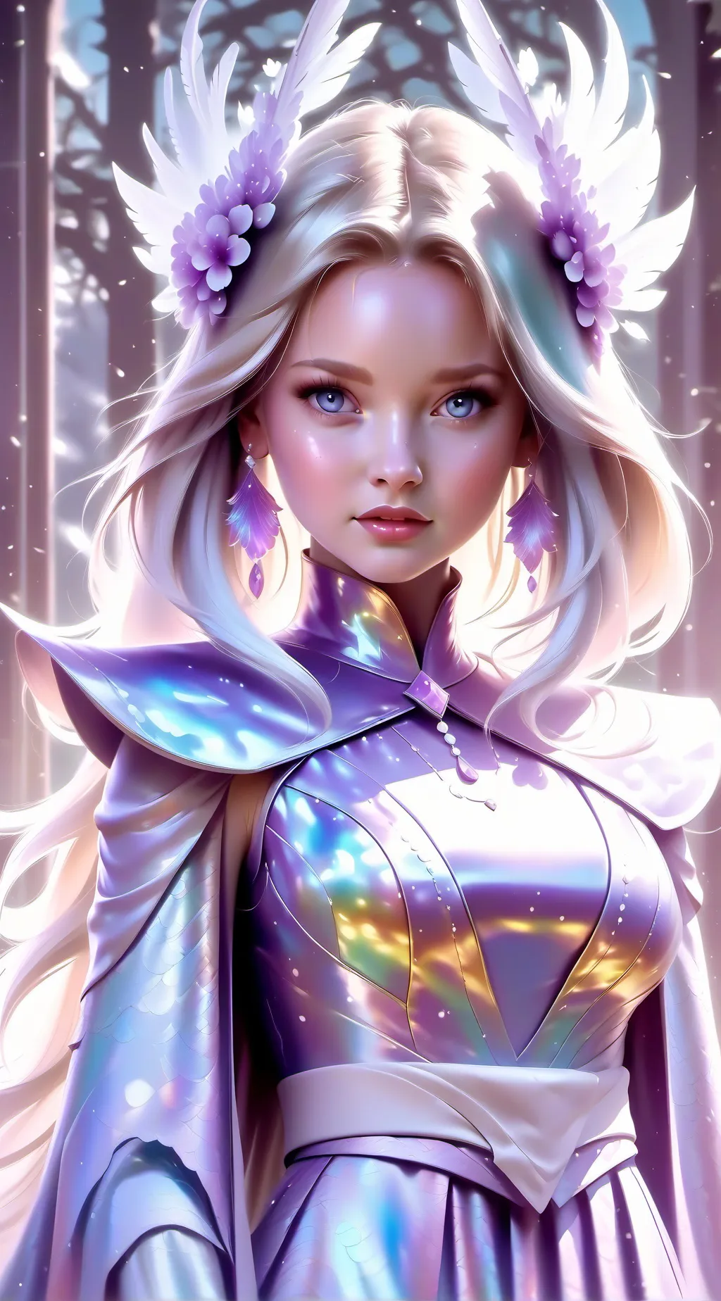 ai character: barbie background