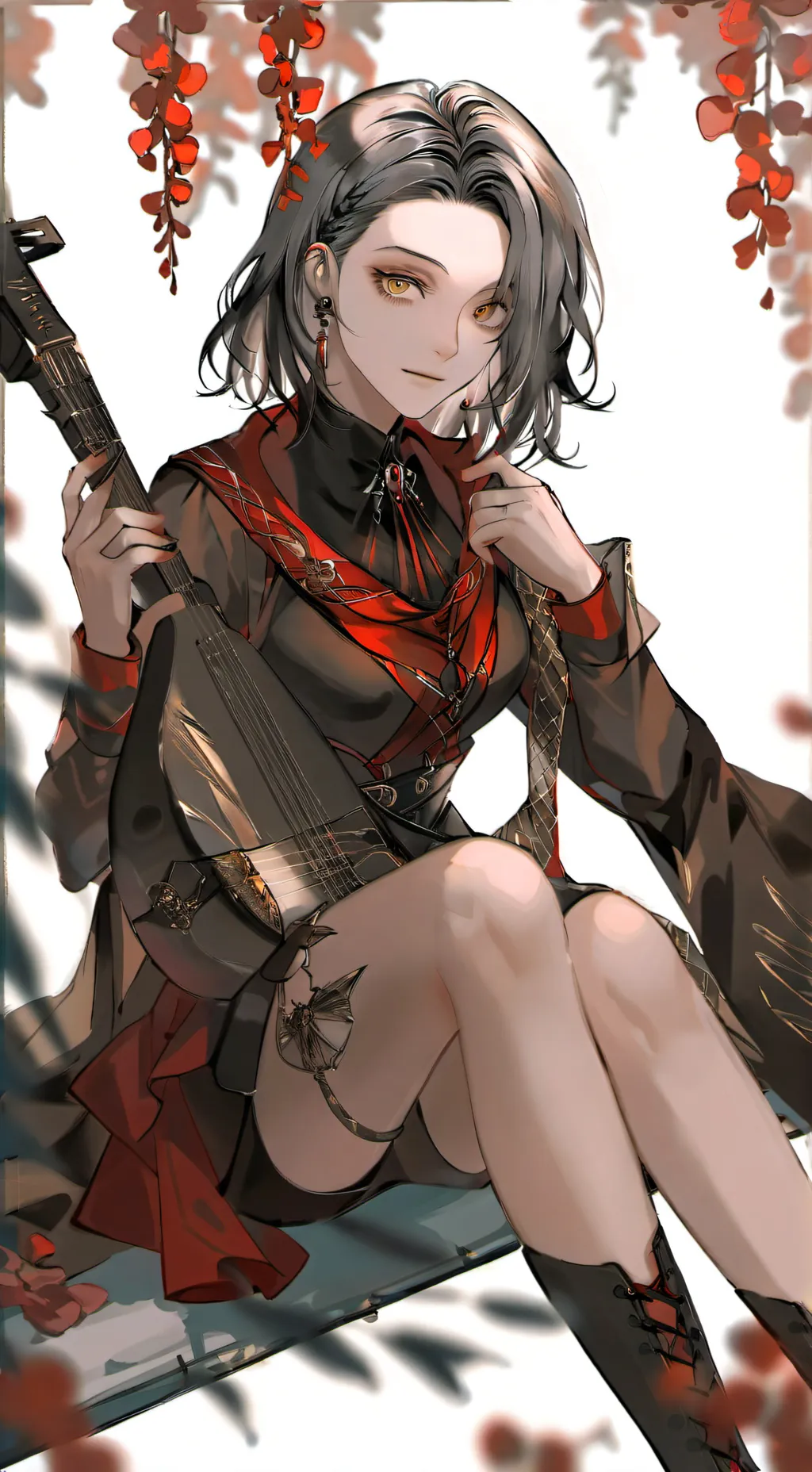 ai character: demon slayer background