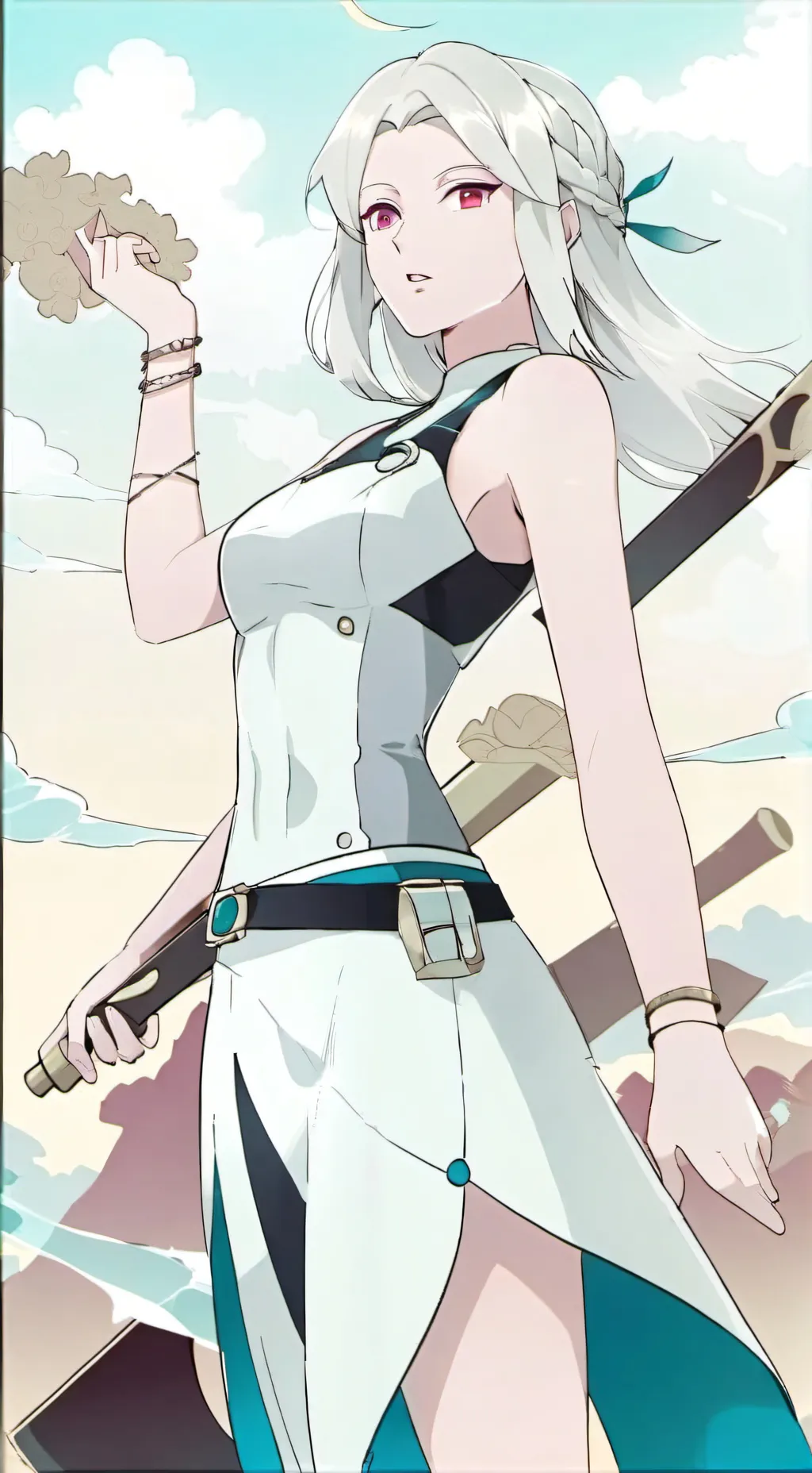 ai character: Luna nova background