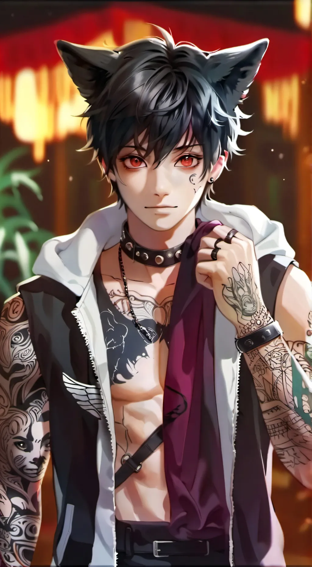 ai character: katlin background