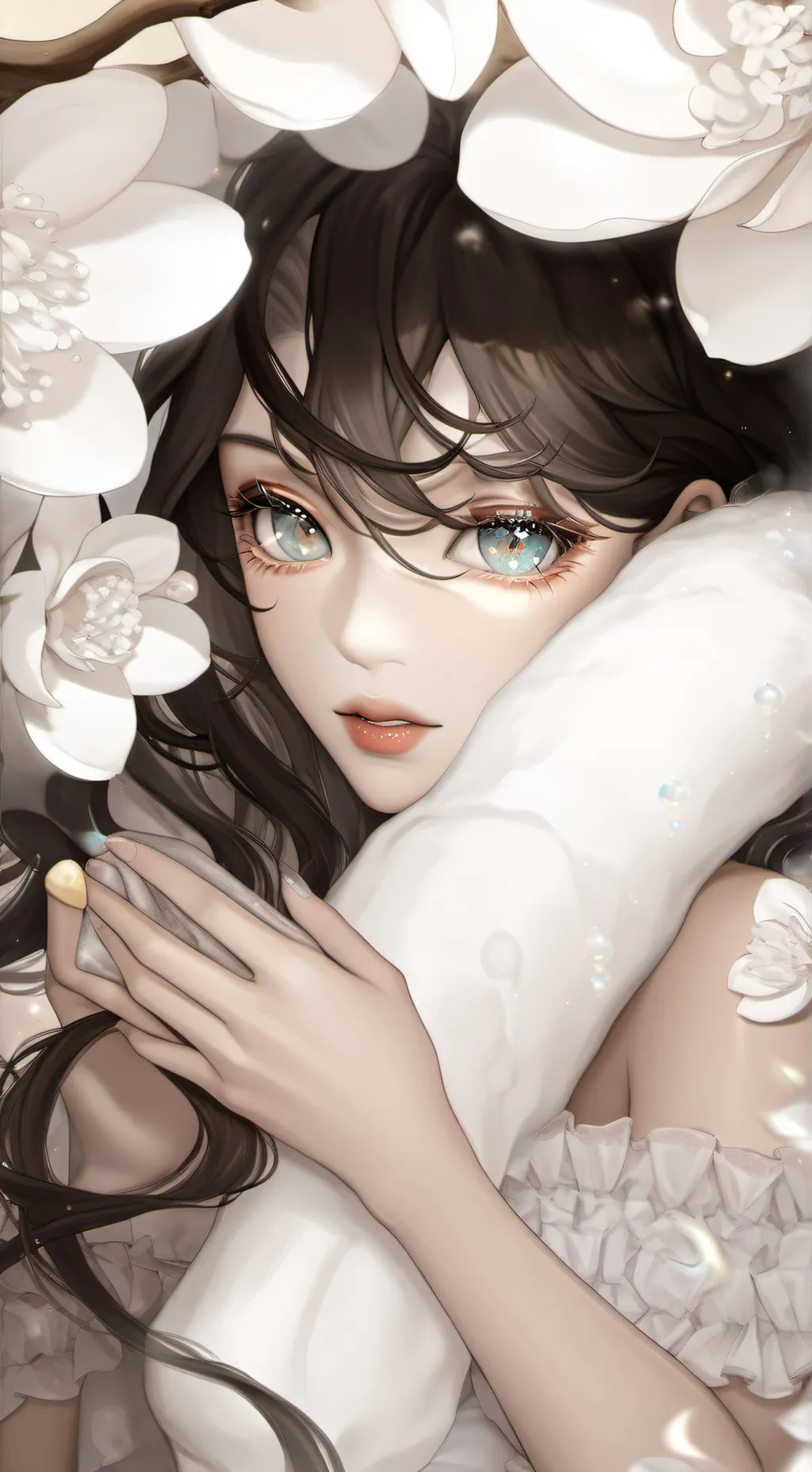ai character: Léna  background