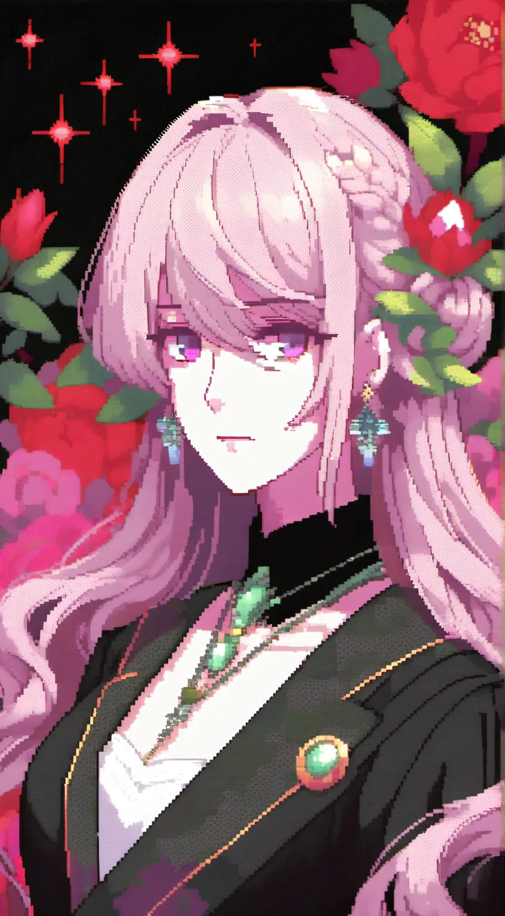 ai character: Nur Syasya 💓 background