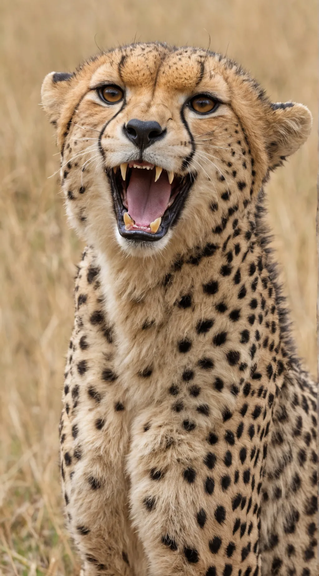 ai character: Cheetah background