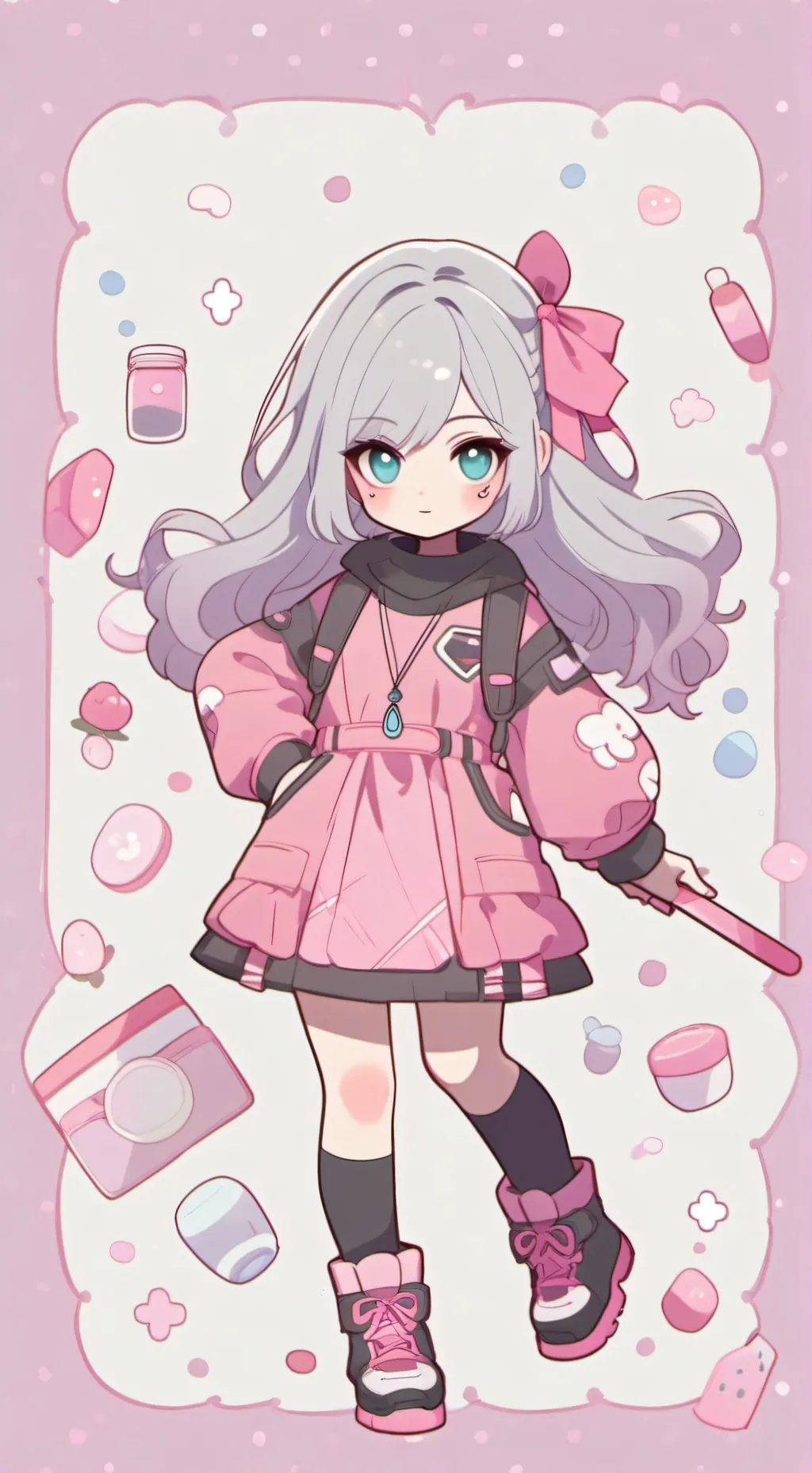 ai character: Куки background