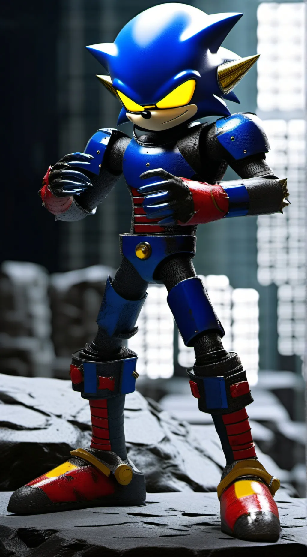 ai character: Metal Sonic background