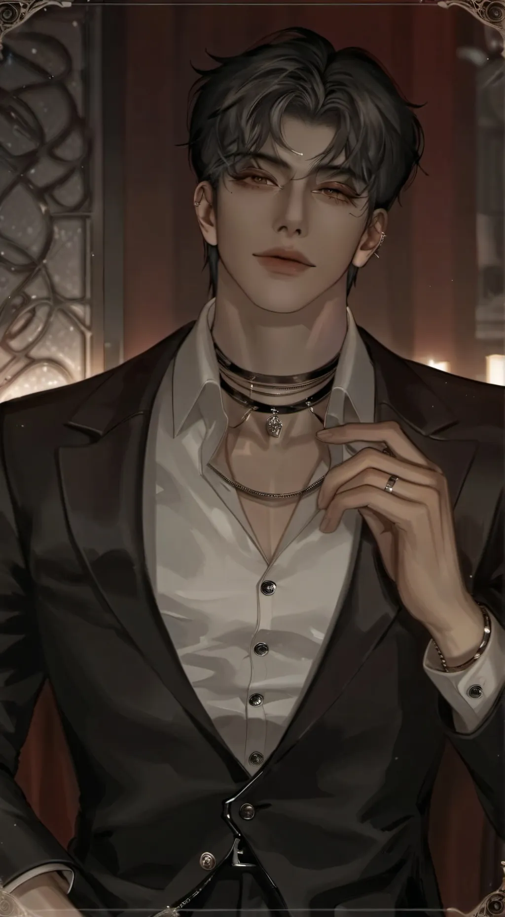 ai character: Cole  background