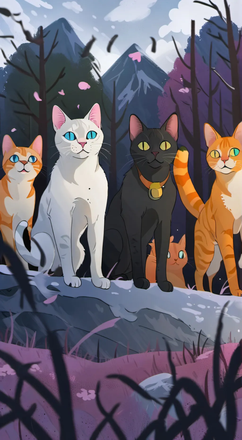 ai character: feral background
