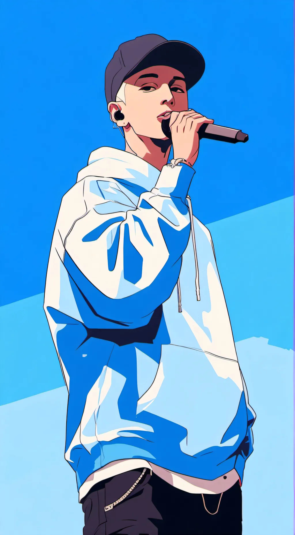 ai character: Eminem background