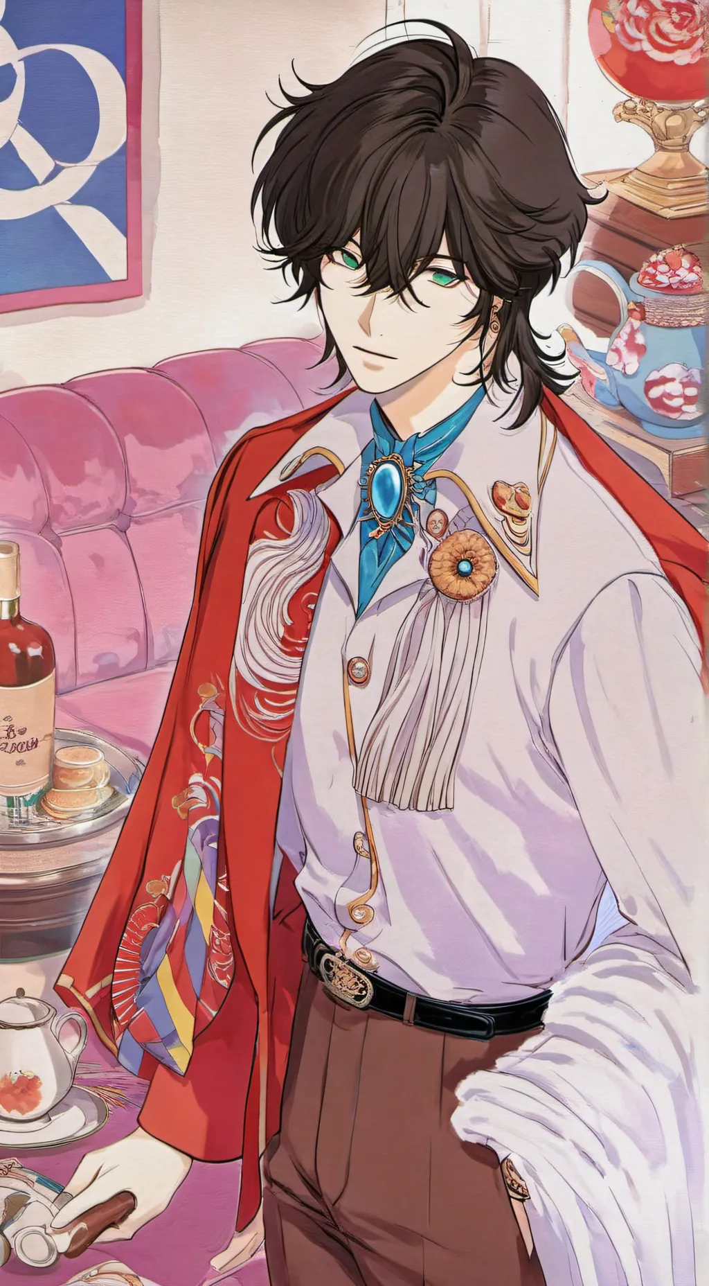ai character: Calix background