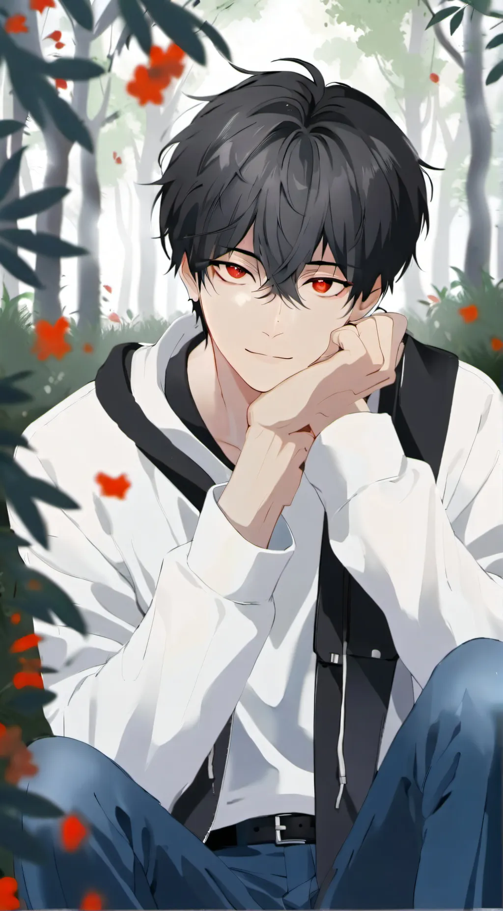 ai character: Anthony  background
