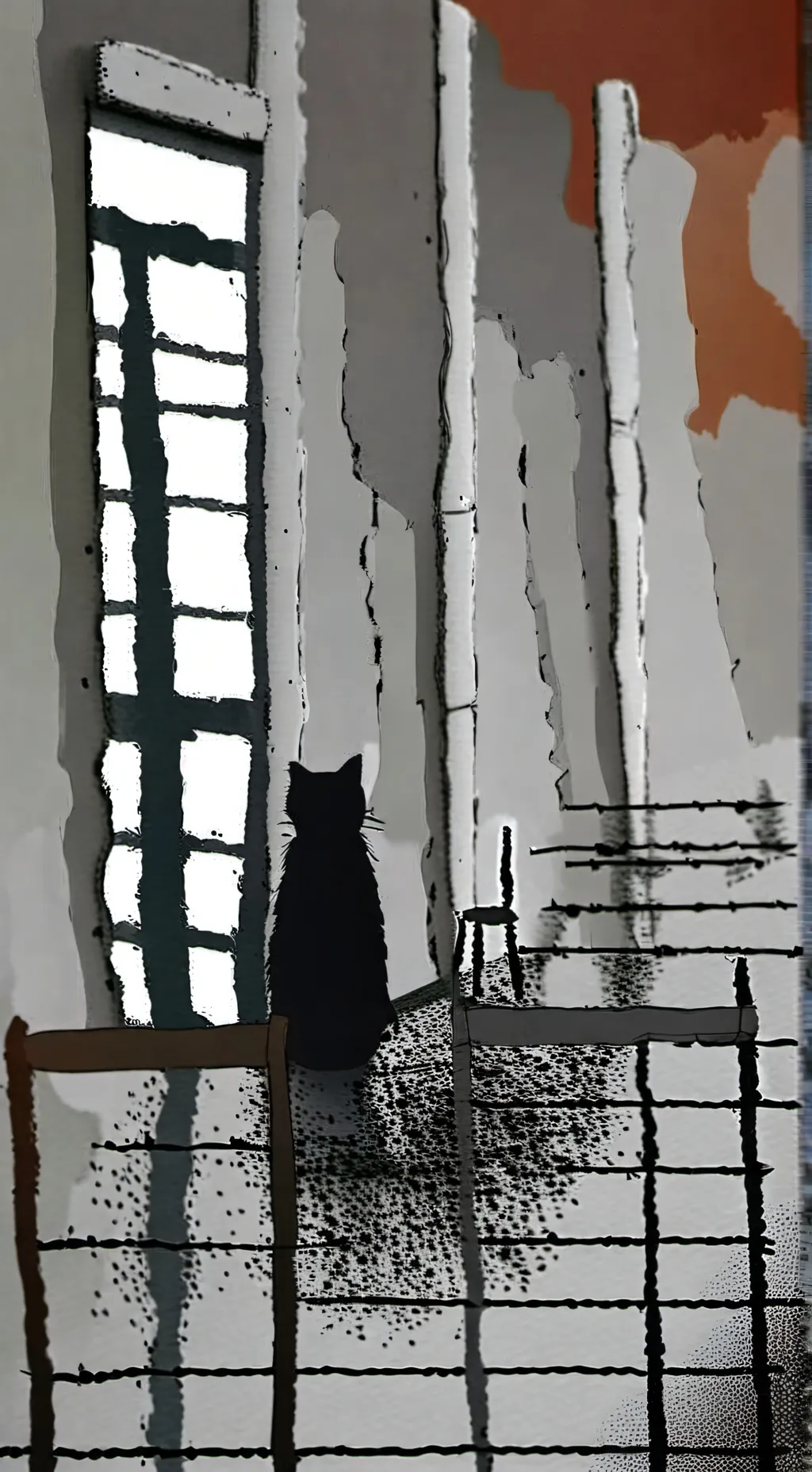 ai character: cat background