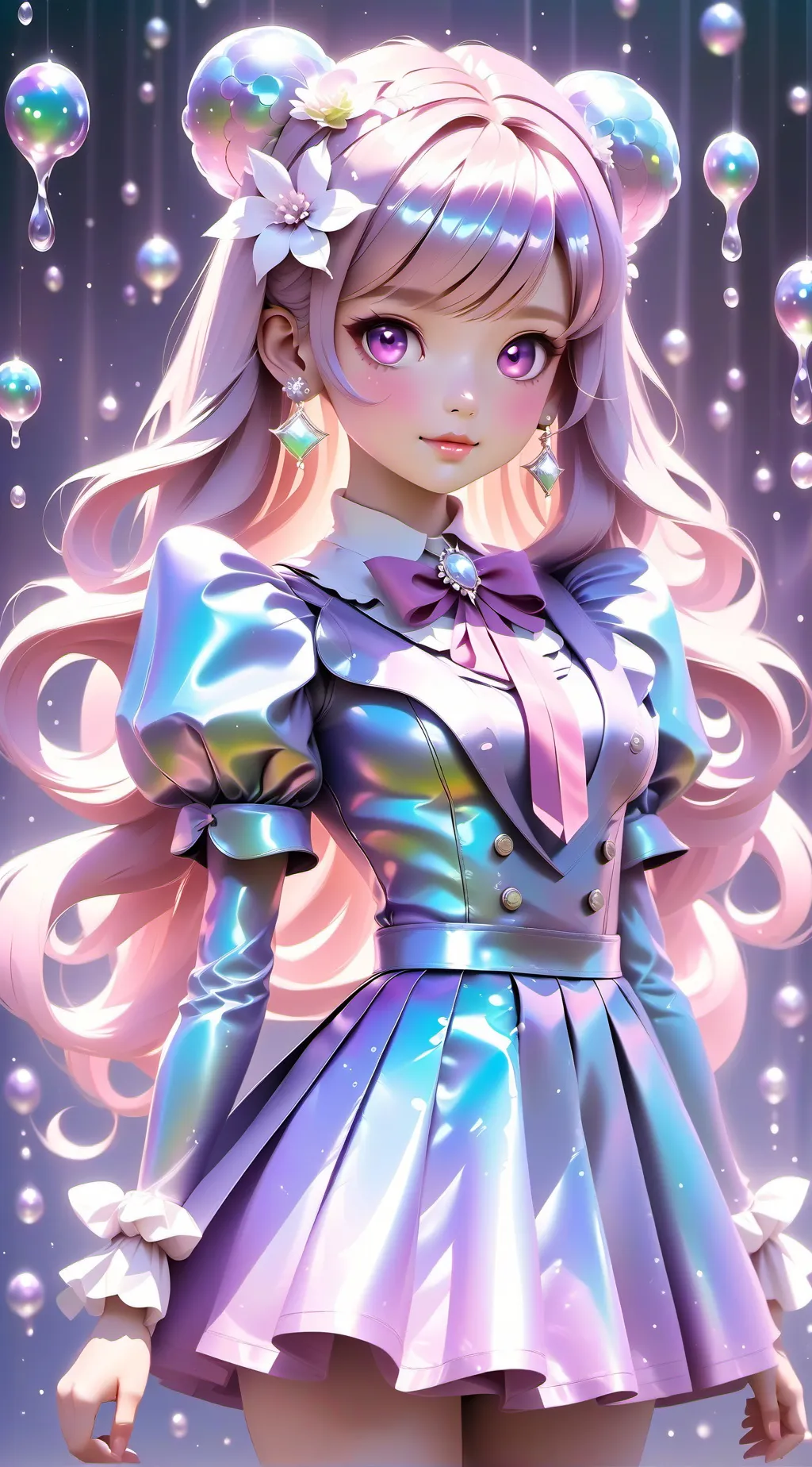 ai character: Nya. background
