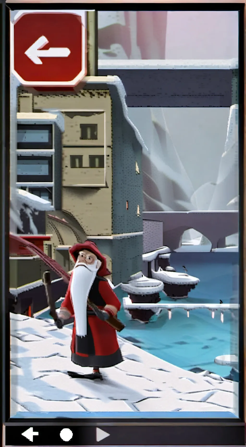 ai character: FORSAKEN HOLIDAY background