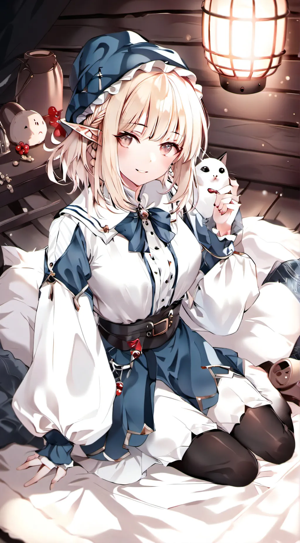 ai character: Ella  background