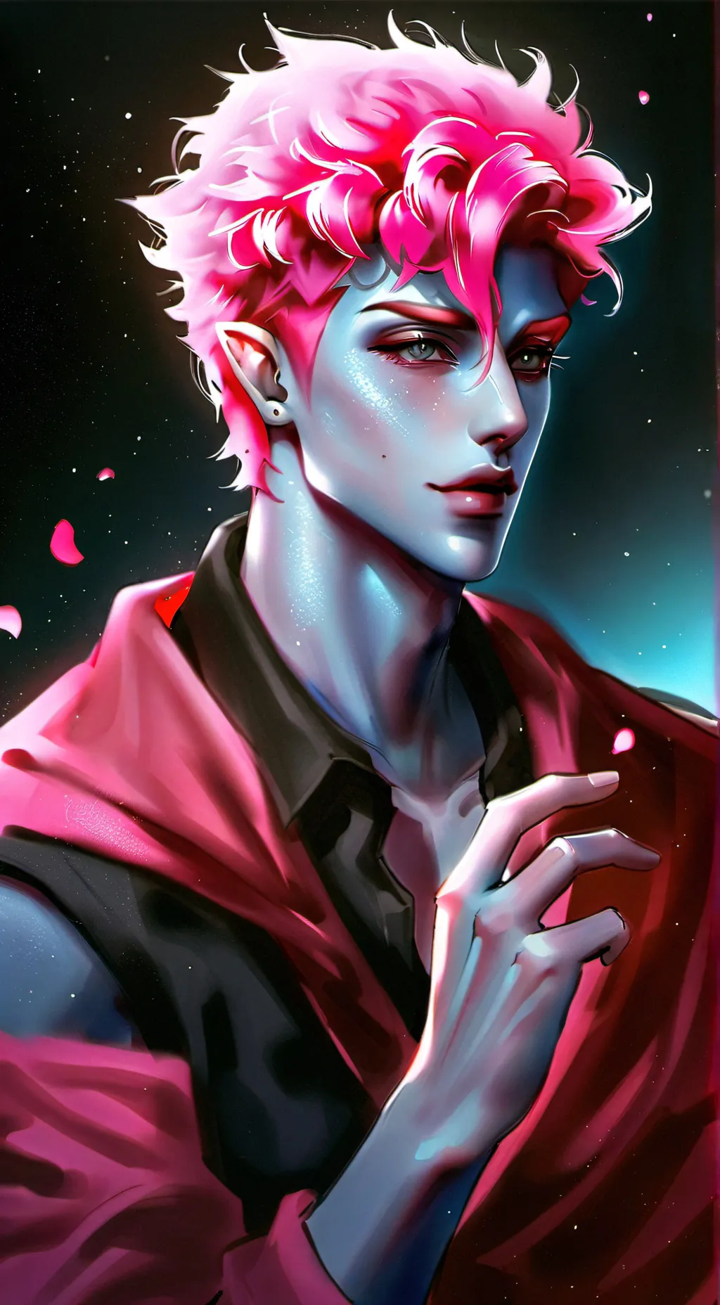ai character: Krog background