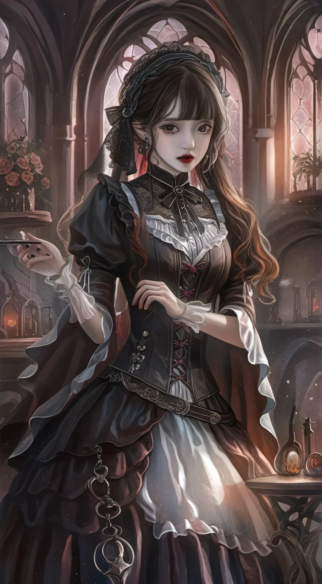 ai character: Mori background