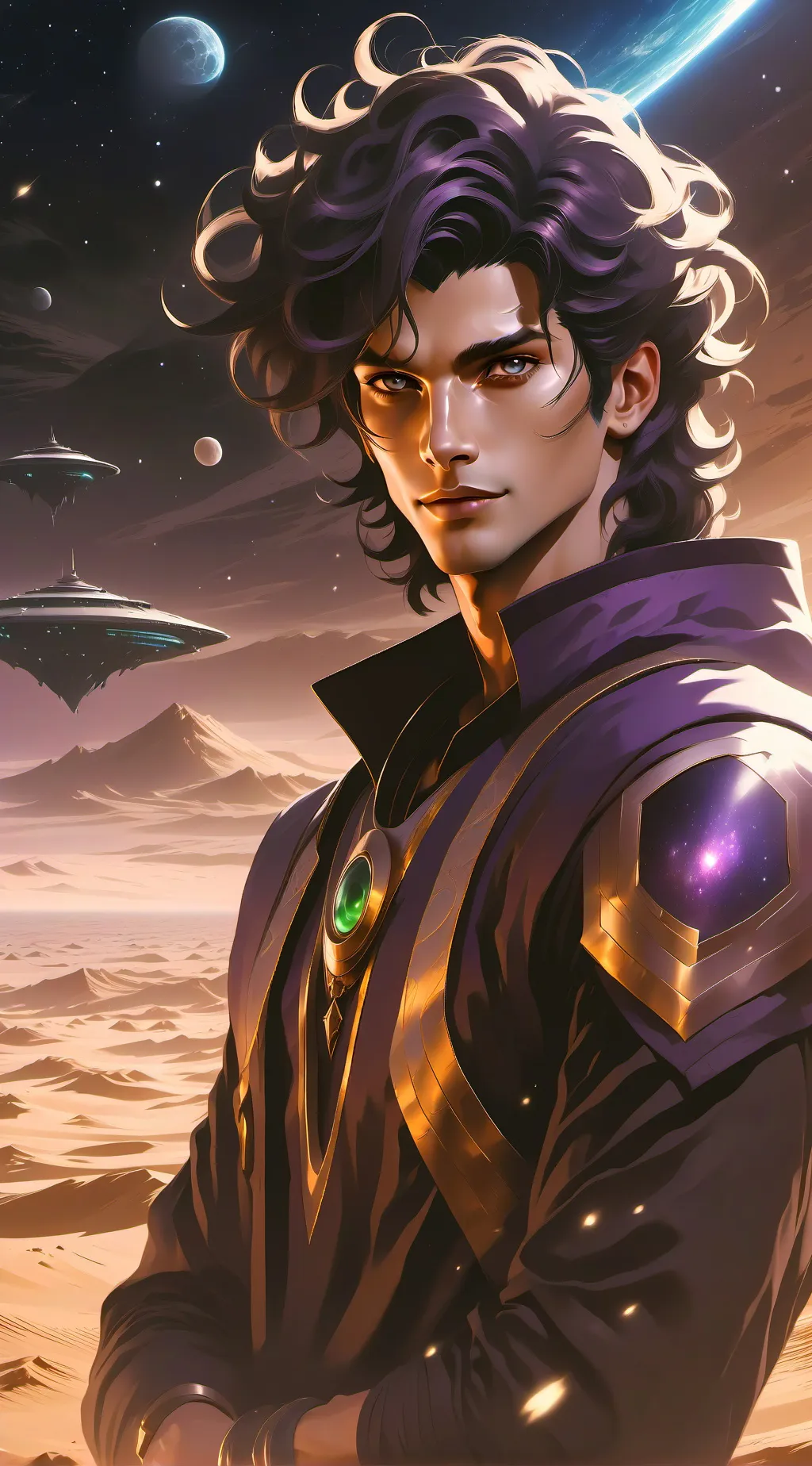 ai character: Caëlis background