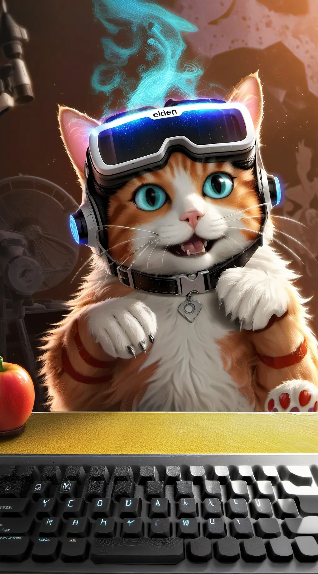 ai character: Byte background