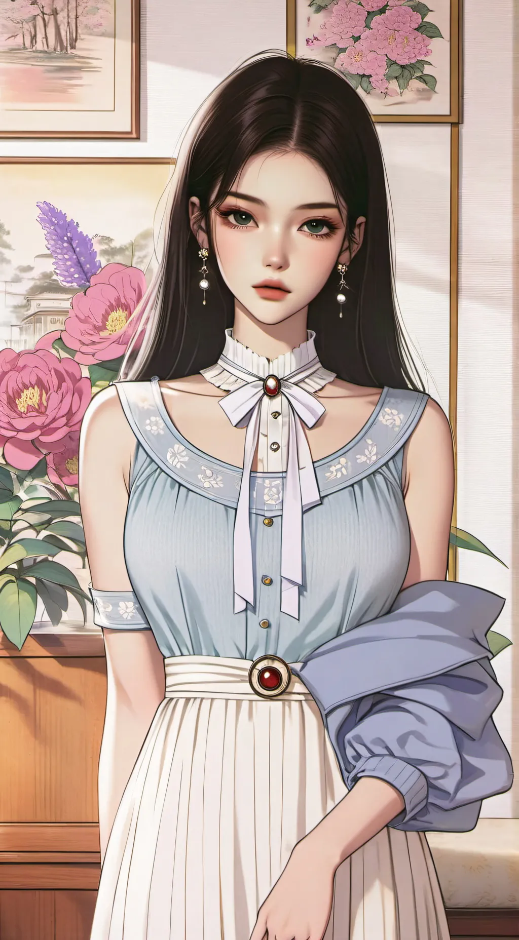 ai character: kate background