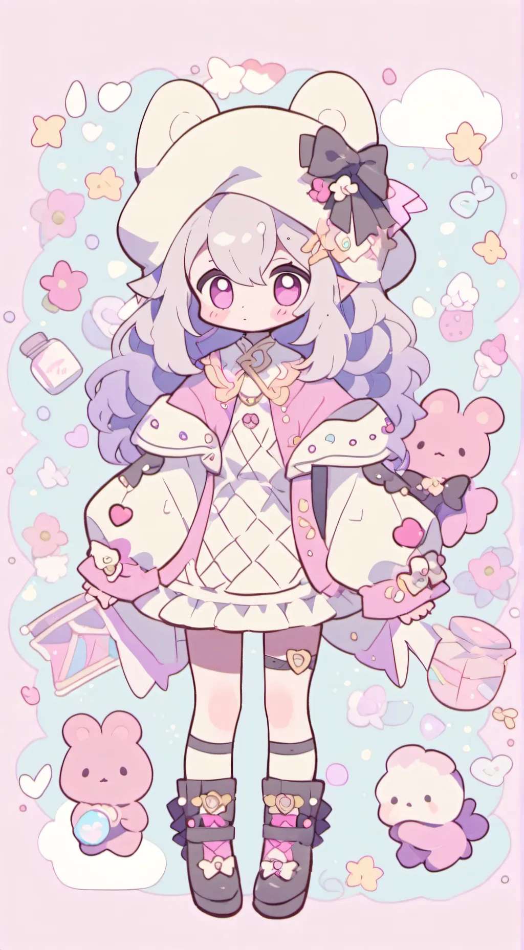 ai character: dw sleepover background